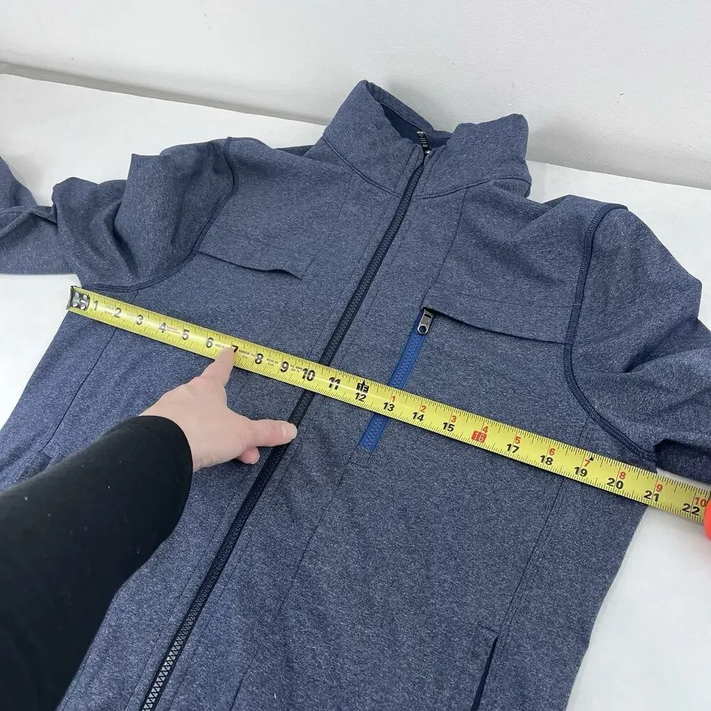 Lululemon Post Gravity Jacket Mens Medium Heathered Inkwell